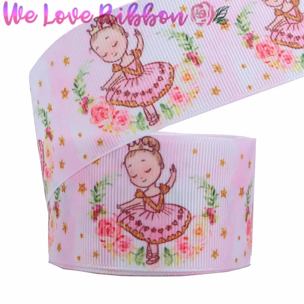 16 мм-75 мм; модельные туфли для балета для девочек; цветочный принт с лебедем; корсажная лента; геометрический бант для волос; 50 ярдов в рулоне