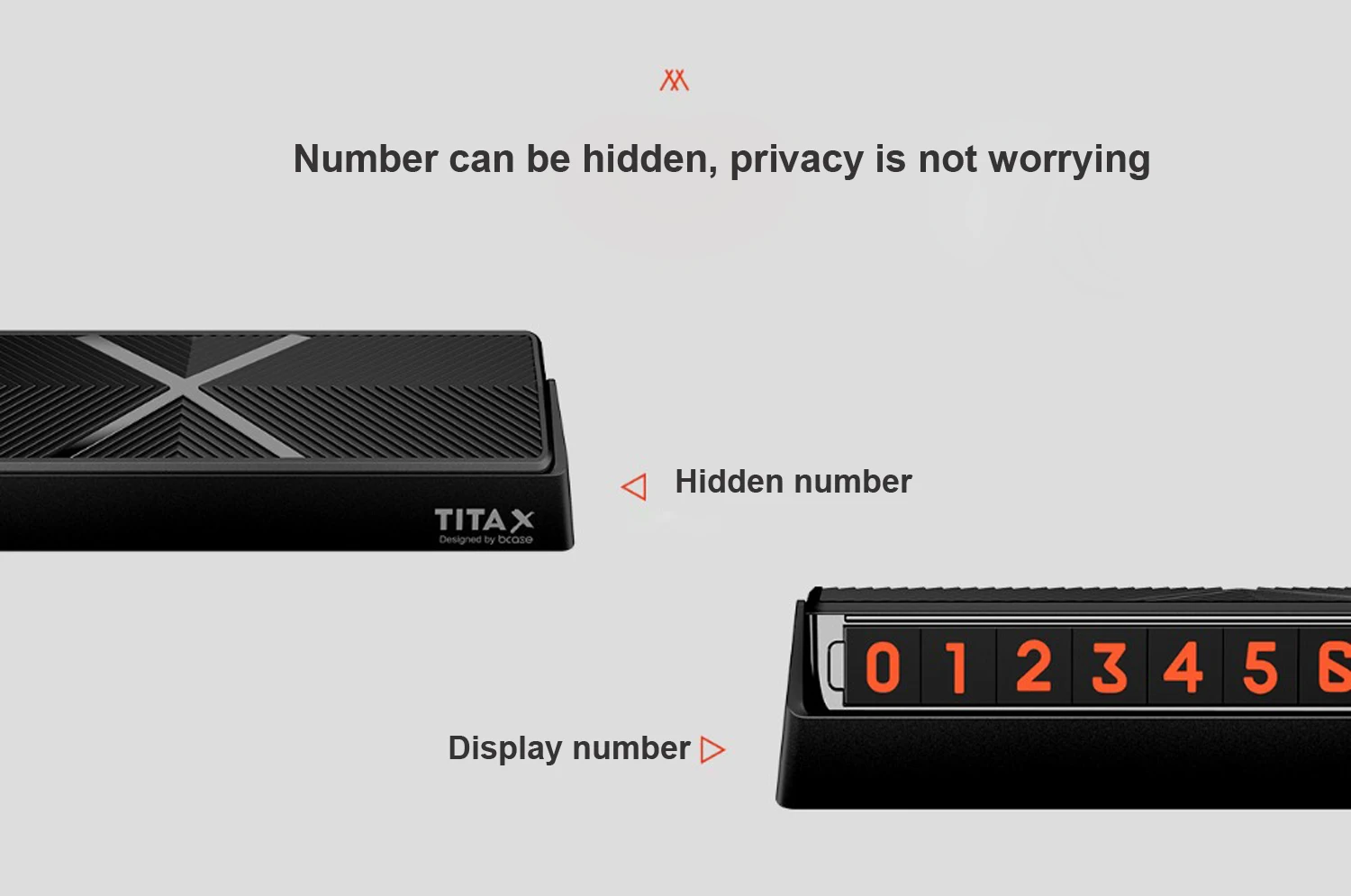 xiaomi mijia Bcase TITA X Share To Bcase Флип-тип Автостоянка телефонная карточка мини украшение автомобиля