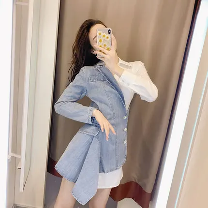 SuperAen 2020 New Style French Vintage Denim