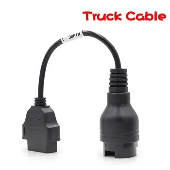 

Truck Cable OBD1 to OBD2 for 38Pin Male to OBD2 16Pin Adapter Cable