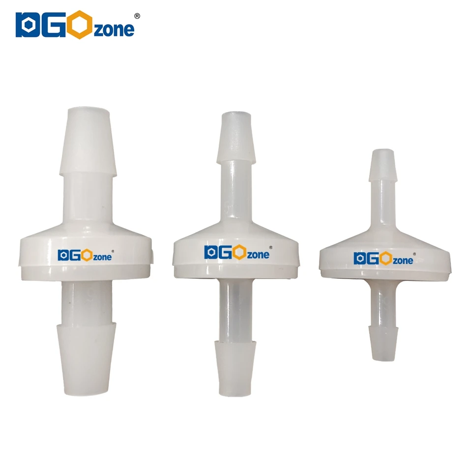 

1/8" 3/16" 1/4" SPA Check Valve Ozone Proof Valve Non-return Valve PVDF body Acid and Alkali Resistant