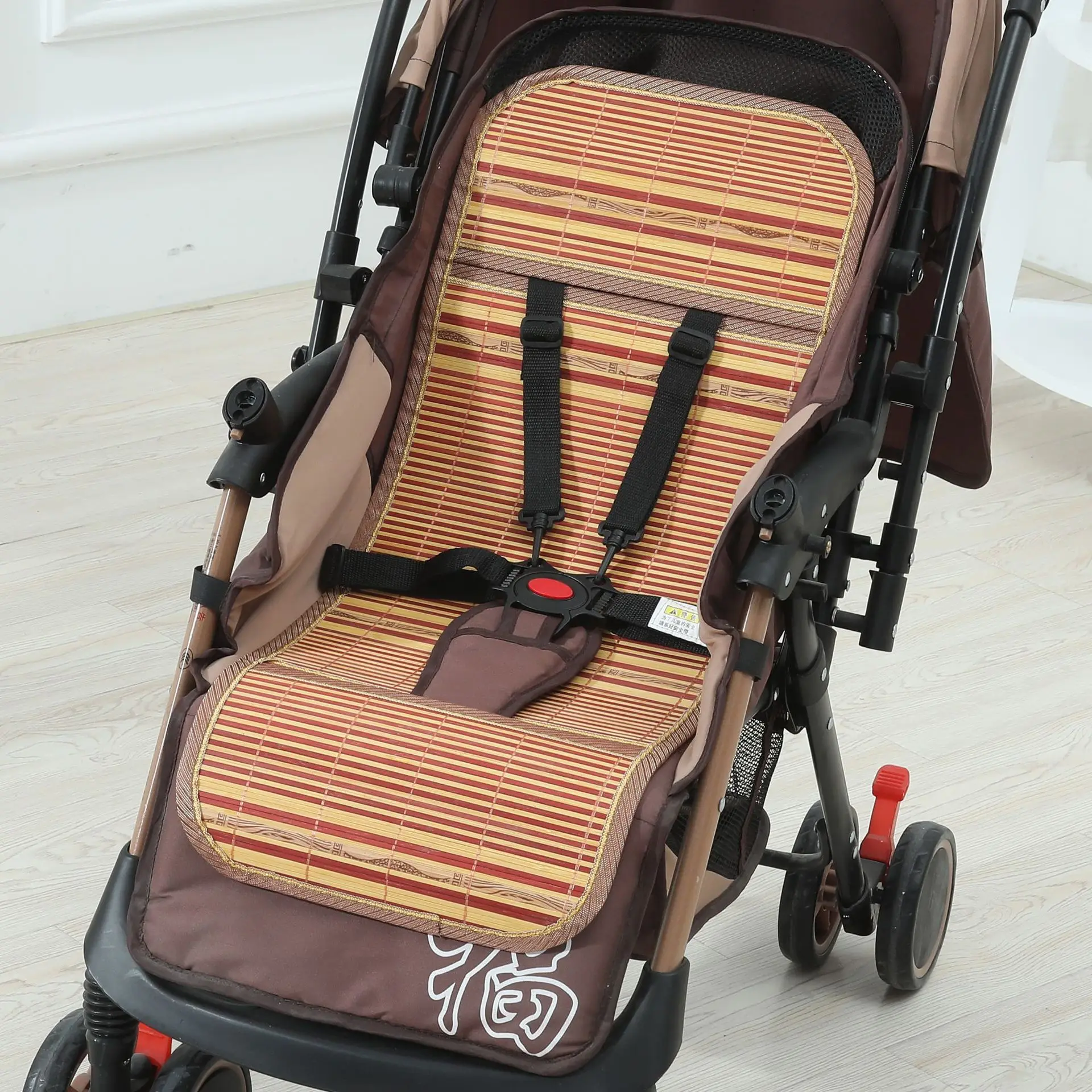 

Kids Seat Protection Accessory Summer Baby Stroller Cool Mat Natural Bamboo Pad Cushion Seat Liner Mattress Cover Universal