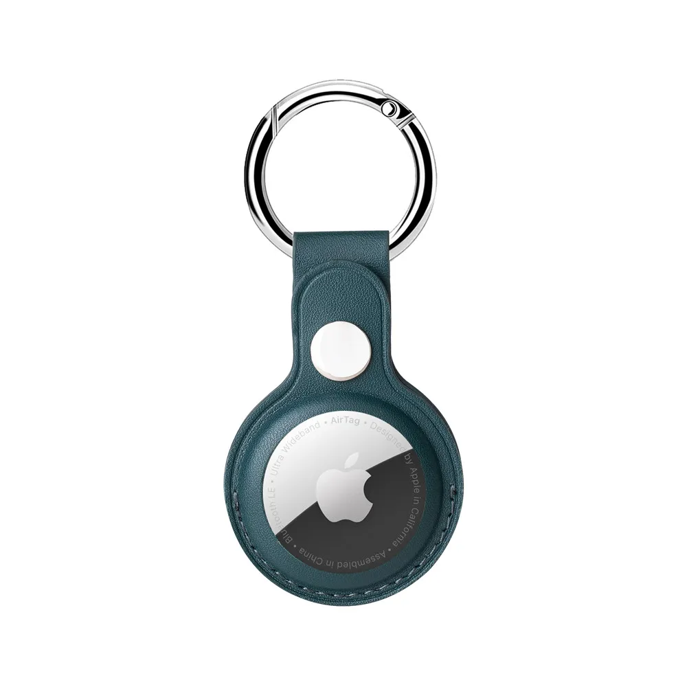 2020 new For AirTags Cover  Leather Protection Anti-Lost Protective Case For Apple Locator Tracker Cover