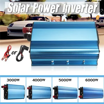 

Inverter 3000W DC 12/24/48V/60V To 220V Solar Power Inverter Voltage Transformer Corrected String Wave Universal Converter