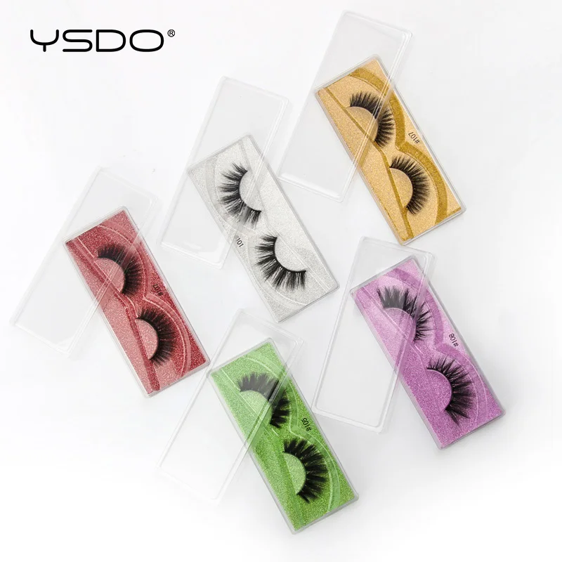 Mink False Eyelashes Fluffy 3D Wispy Makeup Lashes