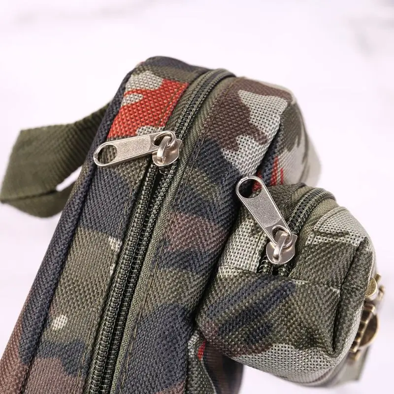Student Camouflage Pencil Case for Boys Multifunction Large Capacity Pen Box Bag Kids Gift School Stationery Supplies