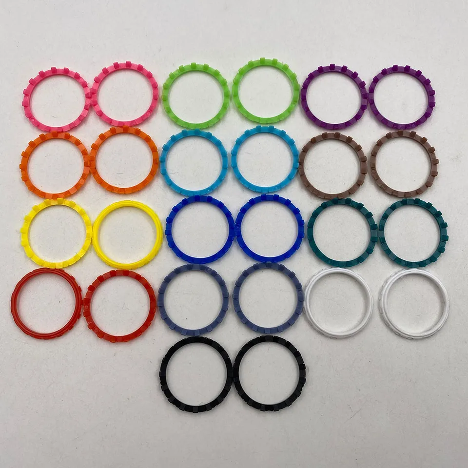 1Pair=2PCS For PS5 Controller Analog Accent Thumbstick Rings