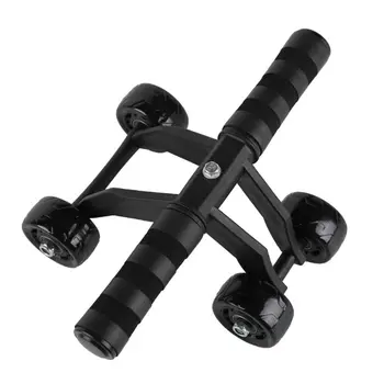 

2020 New AB Wheel Roller with Four Wheels and Foam Handles Fitness Equipment for Home