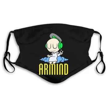 

NEW ARMIND TRANCE MUSIC ARMIN VAN BUUREN BLACK AND New Men Men's Women's Mouth Mask Filter