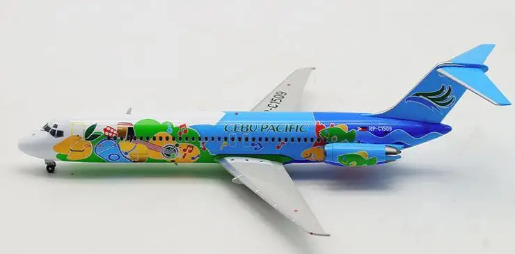 Inflight CEBU тихий MCDONNELL DOUGLAS DC-9-32 1/200 литая под давлением модель самолета RP-C1509