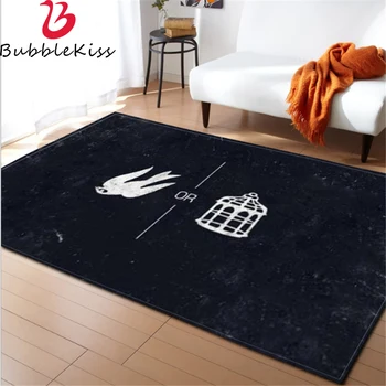 

Bubble Kiss Letter Series Pattern Carpet 100% Polyester Non-slip Carpets for Bed Room Cartoon Living Room Decoration Area Rug