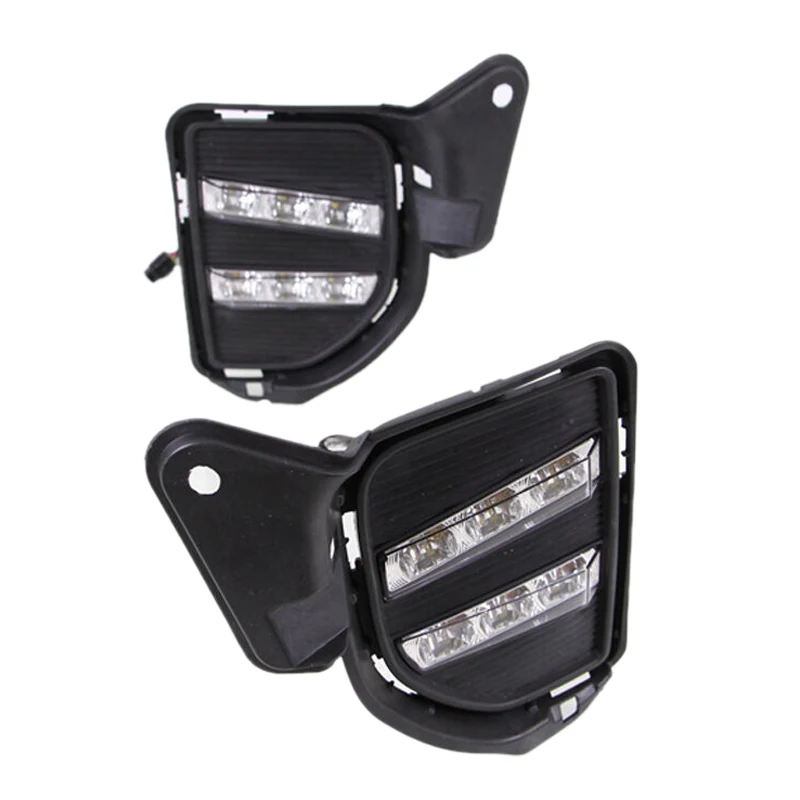  for Toyota Hiace 2014-16 LED Daytime Running Light DRL Fog Lamps Car Styling - 4000459491782