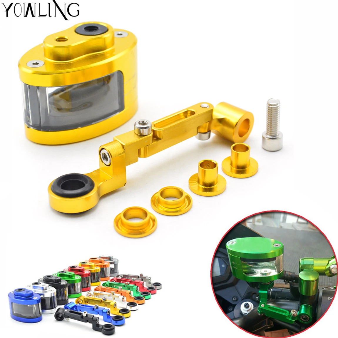 For Yamaha FZ1 FZ6 MT07 MT09 TMAX 500 530 YZF R1 R3 R6 MT 07 09 Motorcycle Front Brake Fluid Reservoir Clutch Tank Oil Fluid Cup