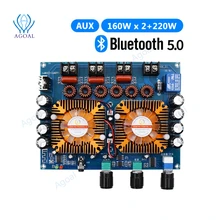 

XH-A128 DC32V high-power bluetooth 5.0 TDA7498E digital power amplifier board 160W*2+220W Bass AMP Home audio