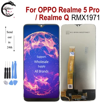 

6.3" LCD For OPPO Realme 5 Pro LCD Realme Q RMX1971 Display Touch Screen Digitizer Sensor Assembly Realme5pro LCD Replacement