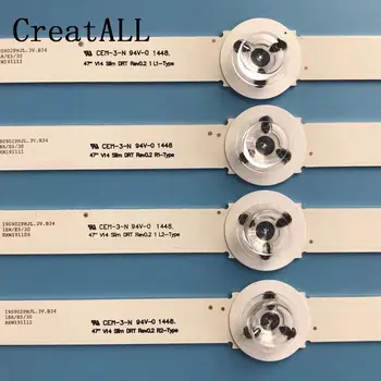 

LED Backlight strip for LG 47" V14 slim DRT Rev0.2 6916L-1811A 1812A 1813A 1814A Panasonic TX-47AS650B TX-47AS740E TX-47AS740B