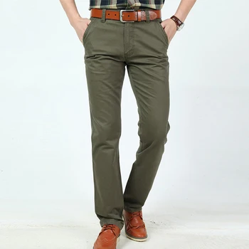 

2020 New Brand Pants Men Straight Casual Cotton Cargo Pants Camouflage Pant Mid-waist Trousers Plus Size 30-44 Pantalones Hombre