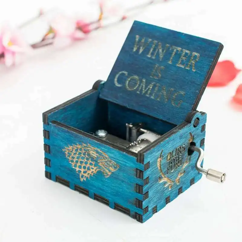 Free shipping Handmade classical music box manual wooden music box wooden crafts custom
