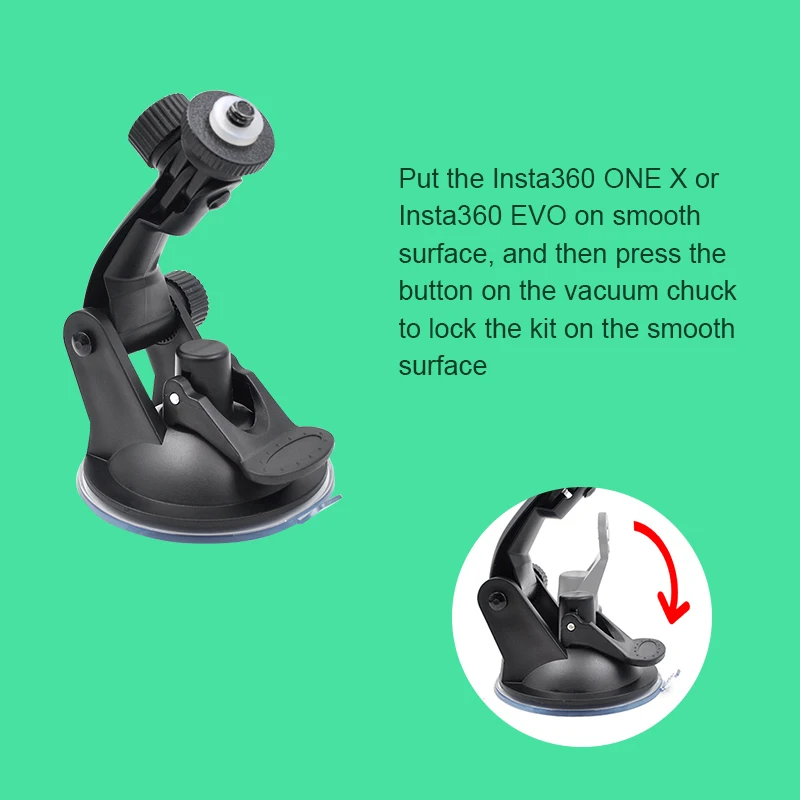 Настольный держатель и присоска для аксессуаров Insta360 One X/Evo