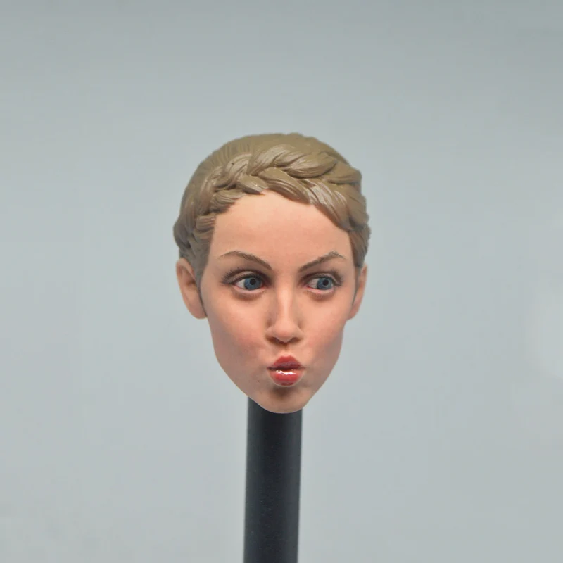 1/6 шкала, FP-H-003, женская голова, скульптурная фигура для 12 дюймов, фигурка солдата