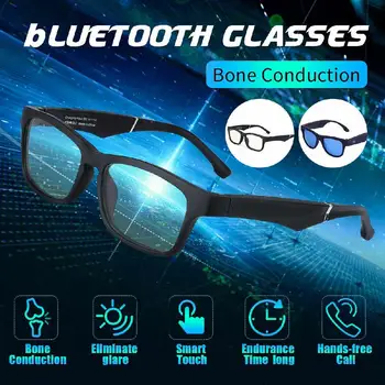 

BEESCLOVER G1 Bluetooth Headphone Sunglasses Bone Conduction Earphone Headset With Touch control Hand free Call