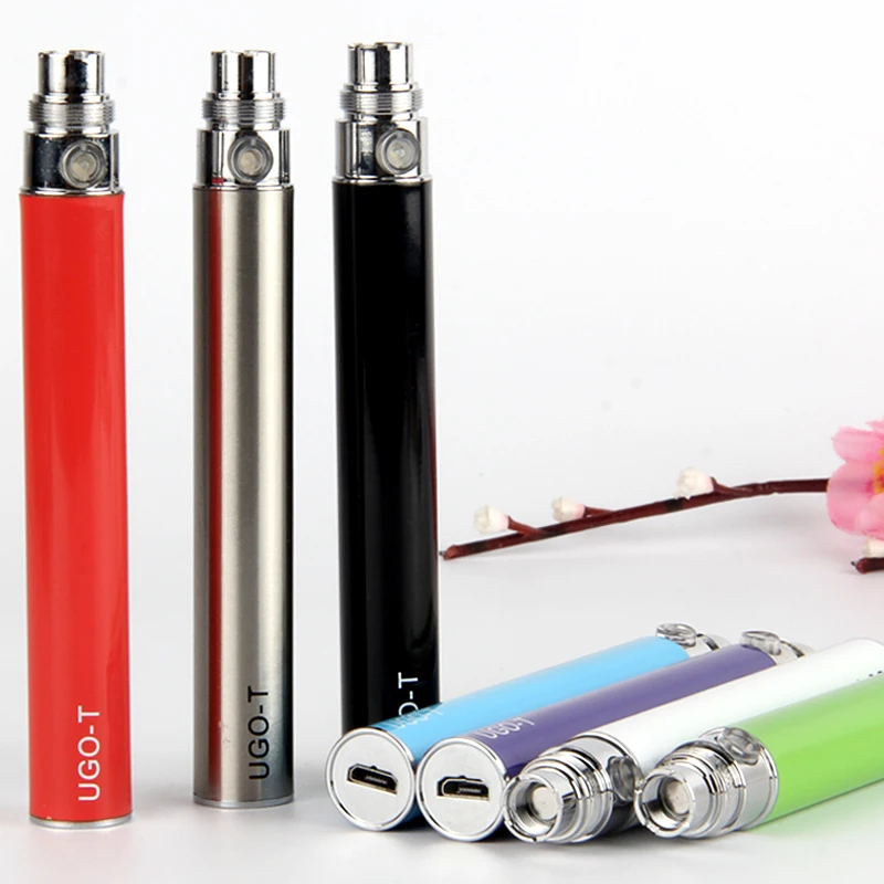 UGO T 650 900 1100 мАч, VV Ego аккумулятор, USB флеш-накопитель evod, сквозной нижний заряд, 510 нитей батареи, Vape ручка, переменное напряжение