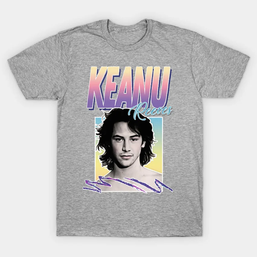 Keanu 90s Стиль d эстетичного дизайна были сделаны футболка billandted reddit hipster tumblr Джон