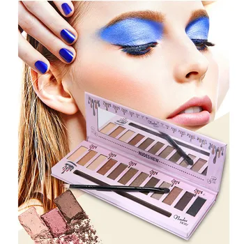 

Makeup Eye shadow Eyeshadow Palette Cosmetic Set Eye Shadow 12 Colors Highlighter Powder Pearl Metallic Eyeshadow Palette Makeup