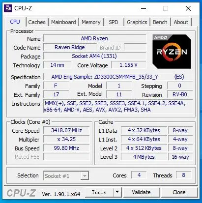 Процессор AMD 3300 Ryzen 5 2400GE ES R5 2400GE ES 3,3 GHz Quad-Core Quad-Thread 65W cpu ZD3300C5M4MFB Socket AM4