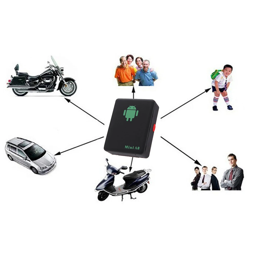 A8 Mini Time Car & Kid Pet GSM/GPRS/gps Глобальный локатор отслеживание реального времени| |