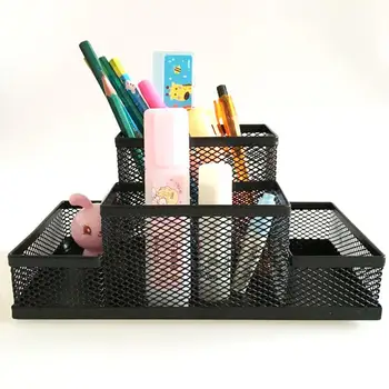 

Fashion Multi-function Office Supplies Desk Organizer Mesh Collection Pen Holder for birthday gift r20