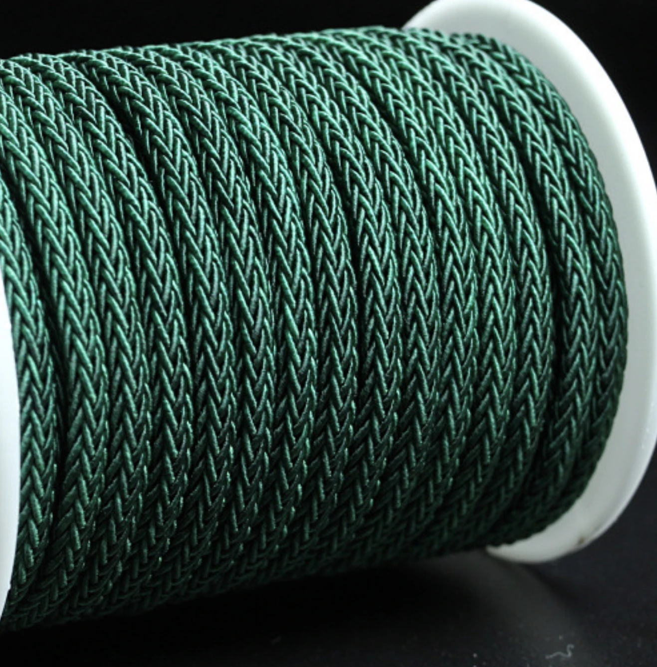 ATF 4mm Thread Woven Twine Beading Lace Rope Braided Nylon Milan Cord For Bracelet Strip Making Handcrafts Jewelry Accessories