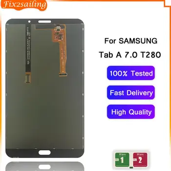 

For Samsung Galaxy Tab A 7.0 2016 SM-T280 SM-T285 T280 T285 LCD Display Touch Screen Digitizer Assembly For Tablet T280 T285 LCD