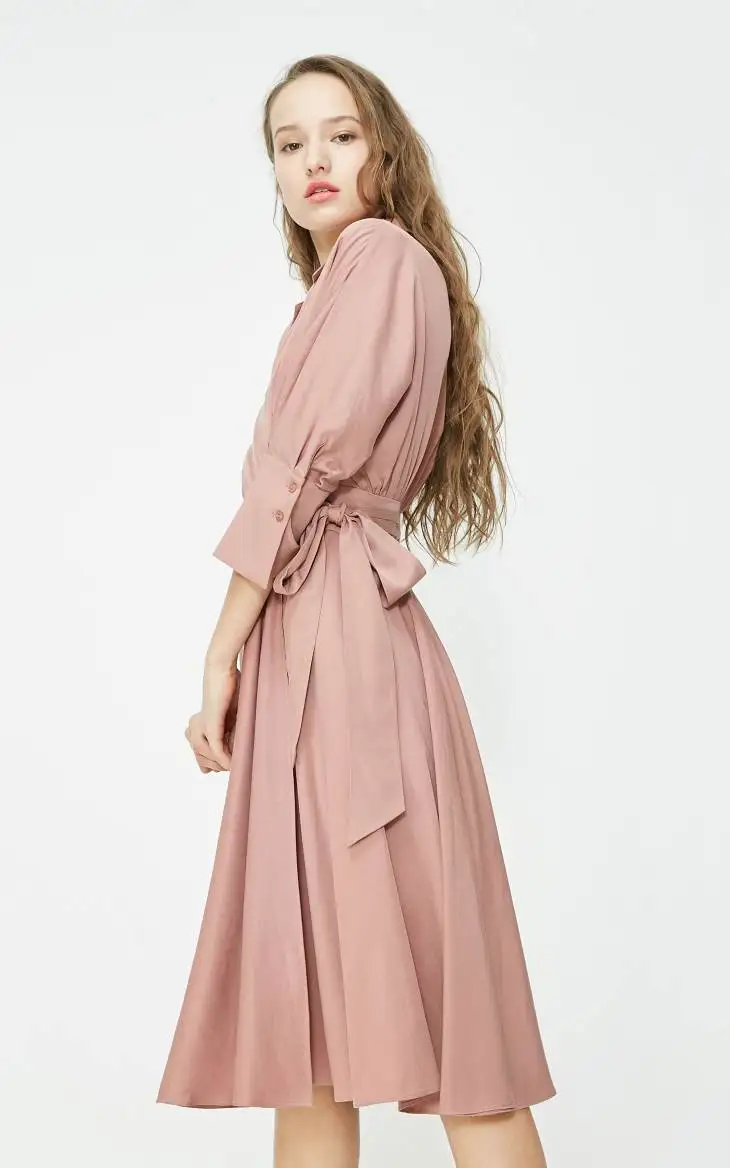 Vero Moda женское платье с отворотным воротником и рукавами до локтя | 31926Z510