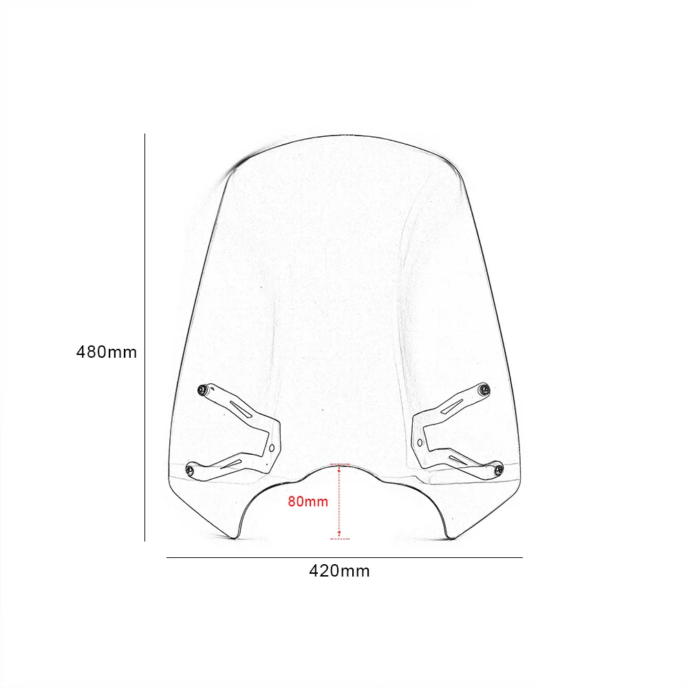 Лобовое стекло для мотоцикла нового поколения экран лобового стекла с