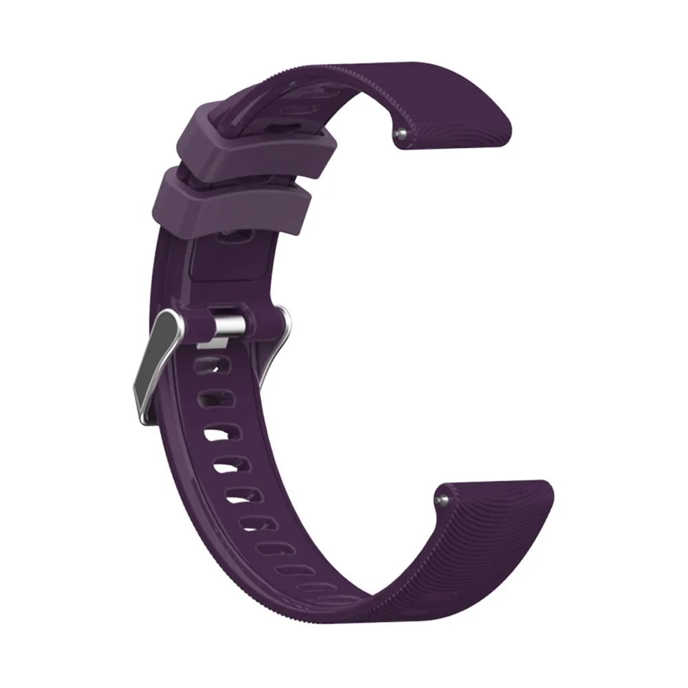 Силиконовый браслет ремешок для часов Garmin Vivoactive/HR/Vivoactive3 MUSIC Forerunner 245 645 для samsung gear S2 спортивные часы