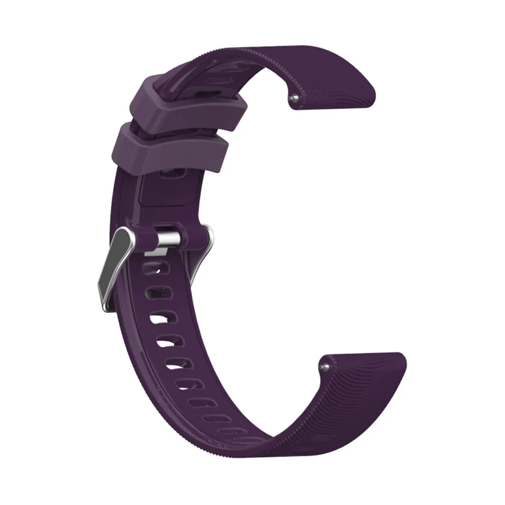 Silicone Wristband Watch Strap for Garmin Vivoactive /HR/ Vivoactive3 MUSIC Forerunner 245 645 For Samsung Gear S2 Sport Watch