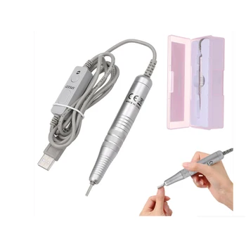 

Electric Nail Drill Pen Portable Handpiece Manicure Machine 15000rpm Handle File Polish Grind Machine Pedicure Nail Art Tools