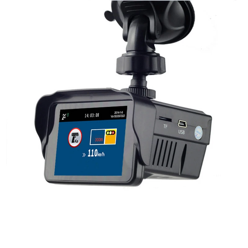 3 в 1 Автомобильный видеорегистратор камера памяти gps 720P Автомобильная hd рекордер