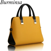 Burminsa корейский стиль оболочки женские сумки Unqiue дизайн женские сумки на плечо высокое качество женские сумки через плечо