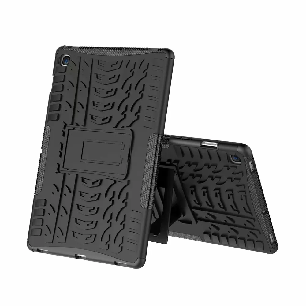 B Чехол для samsung Galaxy Tab S4 T830/T835 10," бронированный чехол Противоударная прочная подставка 2 в 1 TPU+ PC гибридный защитный чехол - Цвет: B