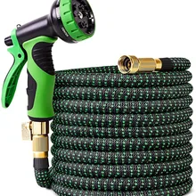Large Garden Hose Pipe Expandable Flexible Used For High-Pressure Car Wash Magic Hose, Metal Spray Gun, Outdoor Garden Watering