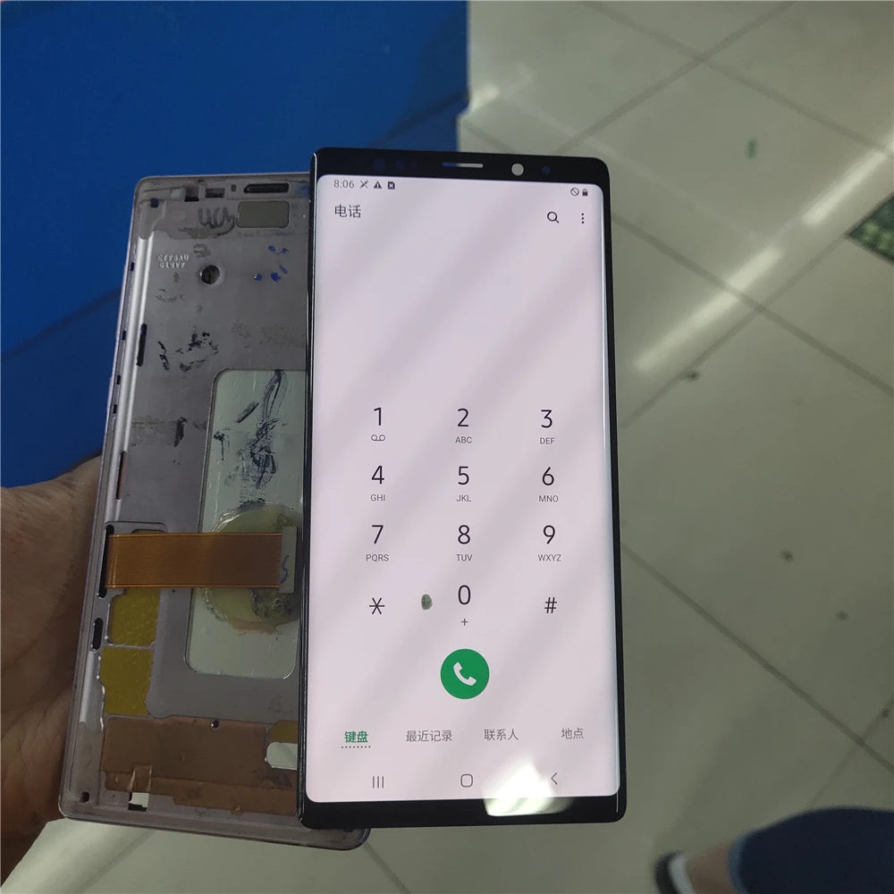 Ceny Mieć punkt dla Samsung Galaxy Note 9 Note9 N960F N960U N9600 DS wyświetlacz LCD montaż digitizera ekranu dotykowego bez ramki