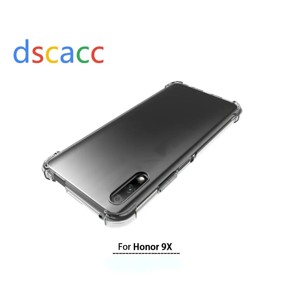 Чехол из ТПУ с воздушной подушкой DSCACC для huawei Honor 9X, чехол 100 шт