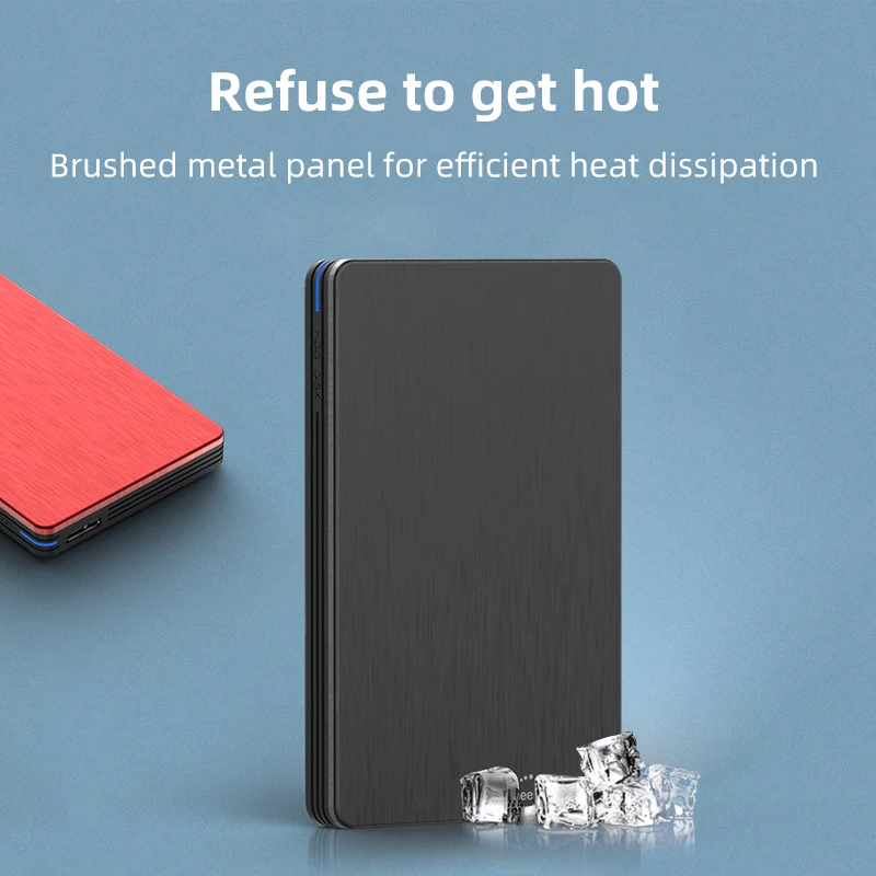 Blueendless-disco Rígido Externo de 2022 Polegadas de Metal Mais Abs-plástico Sata de Disco Rígido Usb 1tb2tb para Laptop Hdd Usb hd Externo Discos rígidos externos - Imagem 5