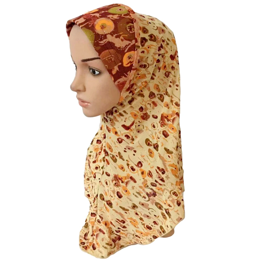 6 шт. мусульманский женский хиджаб арабский головной платок тюрбан шляпы от