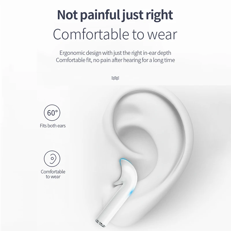 TWS Earbuds Wireless Bluetooth 5 0 Earphone Portable Stereo Wireless Touch Control Earbuds Headset For Huawei Xiaomi Iphone
