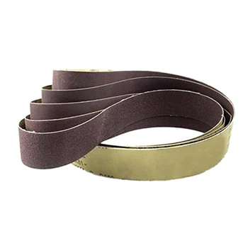 

10Pcs 50x1220Mm Abrasive Polishing Sanding Belts 60 Grit Grinder Grinding Belt