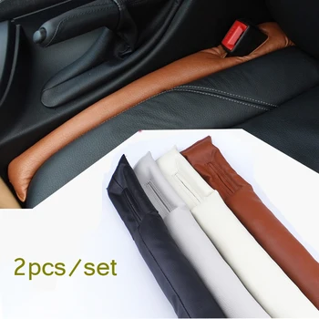 

2PCS Car Seat Mat Seam Leakproof Filler Gap Pad for POLO Tiguan Passat Golf EOS Scirocco Bora Lavida
