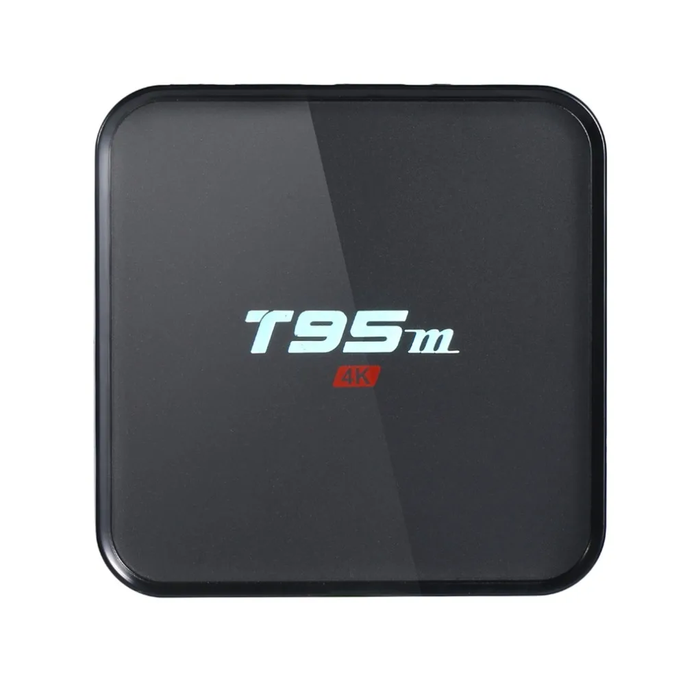 Android tv Box T95M Встроенный 2,4G WiFi Amlogic S905 для Android 6,0 четырехъядерный H.265 4K светодиодный дисплей WiFi плеер 2 ГБ 8 ГБ
